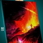 Картина на стену Звездные войны Оби-Ван Кеноби и Энакин 40x50