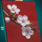Картина на стену Цветы ветка сакуры 40x50