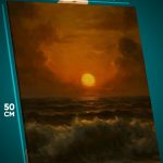 Картина на стену Репродукция море живопись 40x50