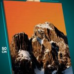 Картина на стену Пейзаж лесной природа горы 40x50