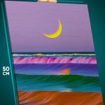 Картина на стену Пейзаж морской природа волны абстрацкия 40x50