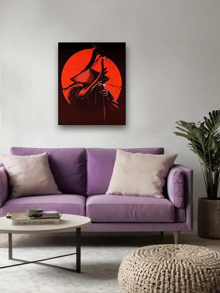 Картина на стену Самурай Япония ронин 40x50 — изображение 2