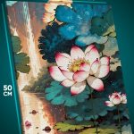 Картина на стену Цветы листья растений 40x50