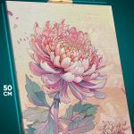 Картина на стену Цветы хризантемы 40x50