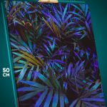 Картина на стену Цветы тропические 40x50