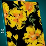 Картина на стену Цветы абстракция 40x50