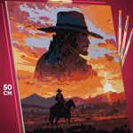 Картина по номерам Red Dead Redemption Игра 40x50