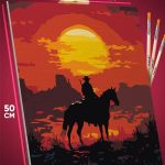 Картина по номерам Red Dead Redemption Игра 40x50