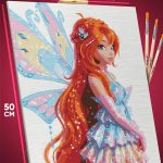 Картина по номерам Мультфильмы Клуб Винкс Блум 40x50