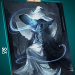Картина на стену Elden Ring Игра ведьма Ренни 40x50
