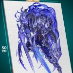 Картина на стену Elden Ring Игра рыцарь в доспехах 40x50
