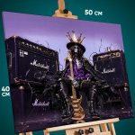 Картина на стену Ван-Пис Аниме Брук 40x50