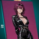 Картина на стену Honkai: Star Rai Игра девушка ретро 40x50