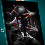 Картина на стену Человек-бензопила Аниме Макима 40x50