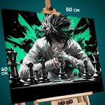 Картина на стену Тетрадь смерти Аниме Эл 40x50