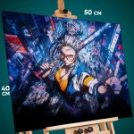 Картина на стену Дандадан Аниме Сэйко Аясэ 40x50