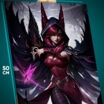 Картина на стену League Of Legends Игра Шая 40x50