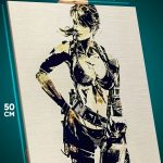 Картина на стену Metal Gear Игра Молчунья 40x50