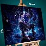 Картина на стену Клинок рассекающий демонов Аниме Иноске 40x50