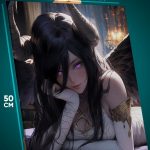 Картина на стену Повелитель Аниме Альбедо 40x50