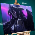Картина на стену Повелитель Аниме Альбедо 40x50