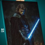 Картина на стену Звездные войны Энакин Скайуокер 40x50