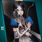Картина на стену Мультфильмы Дисней Алиса в стране чудес 40x50