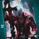 Картина на стену Devil May Cry Игра Данте 40x50
