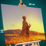 Картина на стену Клинок рассекающий демонов Аниме Зеницу 40x50