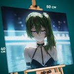 Картина на стену Фрирен Аниме Юбель 40x50