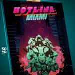 Картина на стену Hotline Miami Игра 40x50