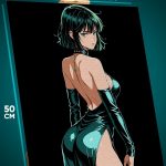 Картина на стену One Punch Man Аниме Фубуки Метель ретро 40x50