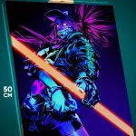 Картина на стену League Of Legends Игра KDA Акали 40x50