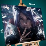 Картина на стену Наруто Аниме Конан Акацуки 40x50