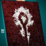 Картина на стену World of Warcraft Игра Орда 40x50