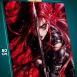 Картина на стену League Of Legends Игра Катарина 40x50