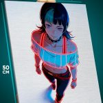 Картина на стену Магическая битва Аниме Кирара Хоси 40x50