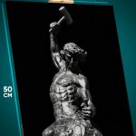 Картина на стену Статуя Человек, сделавший сам себя 40x50