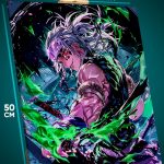 Картина на стену Клинок рассекающий демонов Аниме Узуй 40x50