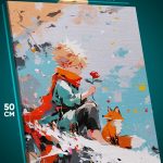 Картина на стену Мультфильмы Маленький принц 40x50