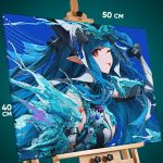 Картина на стену Аркнайтс Игра 40x50