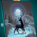 Картина на стену Фэнтези олень 40x50
