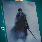 Картина на стену Игра престолов Джон Сноу 40x50