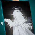 Картина на стену Религия Аниме-арт падший ангел 40x50