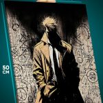 Картина на стену DC Аниме Джон Константин 40x50