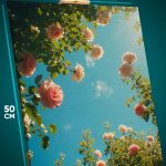 Картина на стену Цветы розы 40x50
