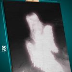 Картина на стену Религия падший ангел готическая 40x50