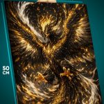 Картина на стену Фэнтези птица феникс 40x50