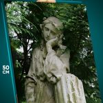 Картина на стену Статуя старинная девушки 40x50