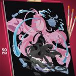 Картина по номерам Геншин Импакт Игра Айно 40x50